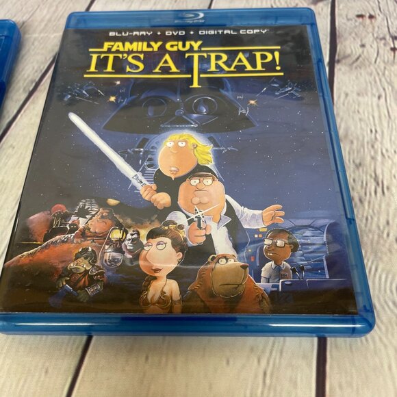 Kids Blu-Ray Movies Lot of 5 - Brave Happy Feet Ice Age Cloudy Family Guy - Picture 6 of 6